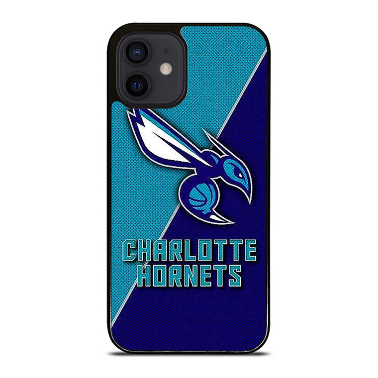 CHARLOTTE HORNETS NBA BASKETBALL LOGO iPhone 12 Mini Case Cover