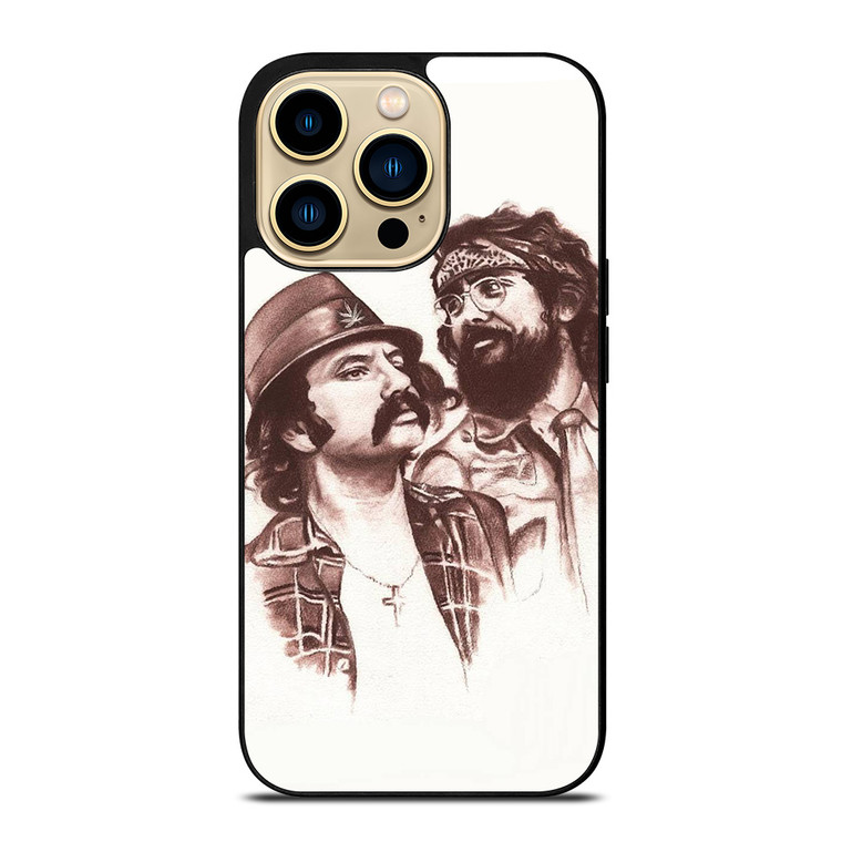 CHEECH AND CHONG COMEDY DUO iPhone 14 Pro Max Case Cover