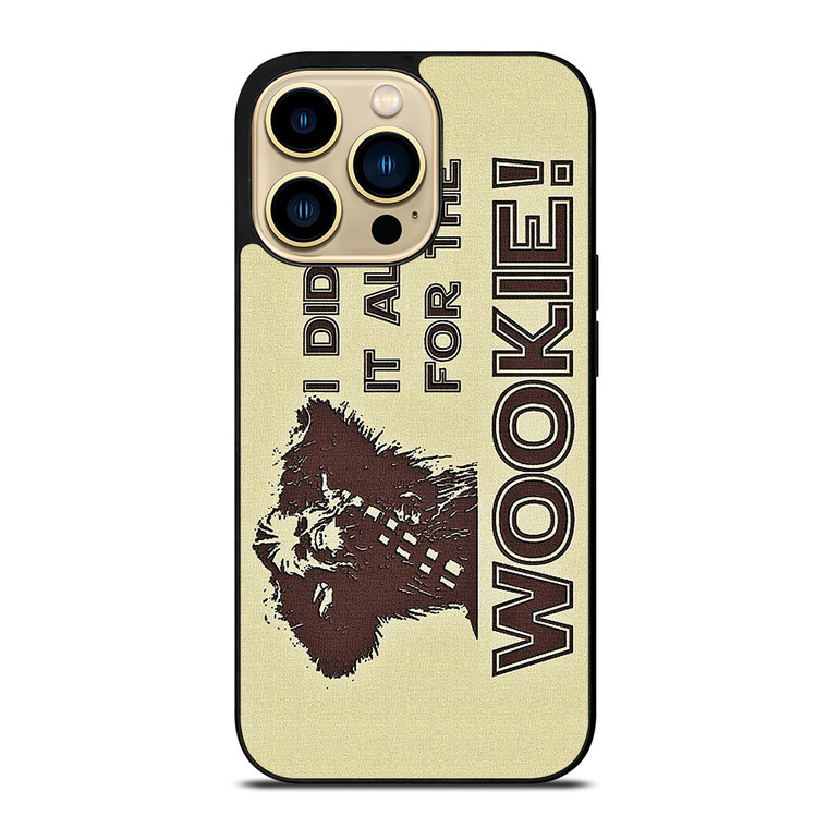 CHEWBACCA WOOKIE STAR WARS iPhone 14 Pro Max Case Cover