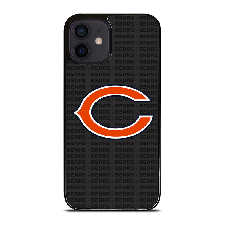 CHICAGO BEARS FOOTBALL TEXT iPhone 12 Mini Case Cover