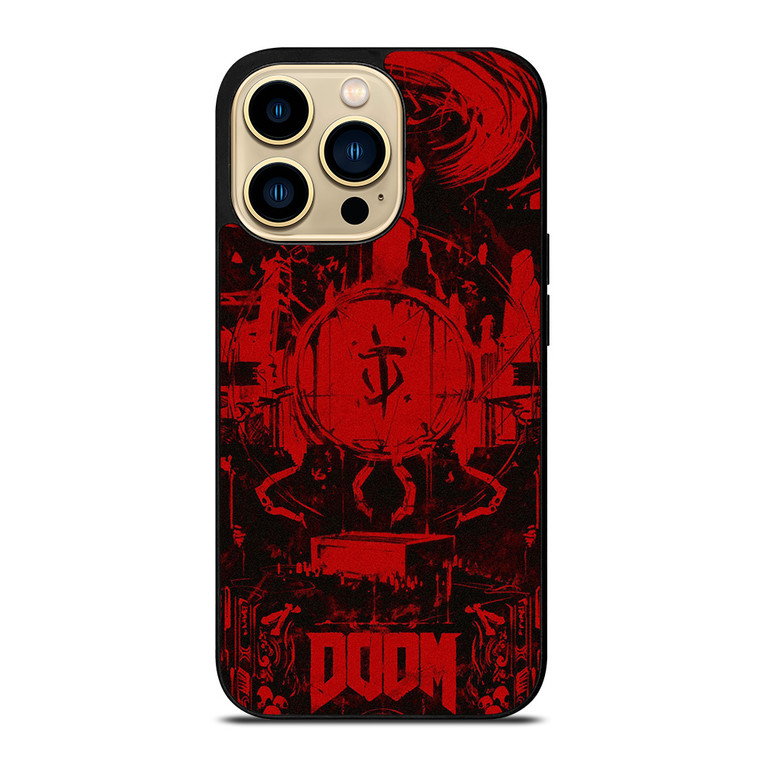DOOM ETERNAL GAMES ART iPhone 14 Pro Max Case Cover
