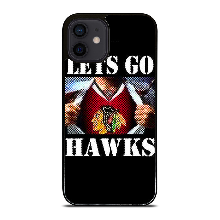 CHICAGO BLACKHAWKS NHL HOCKEY FANS iPhone 12 Mini Case Cover