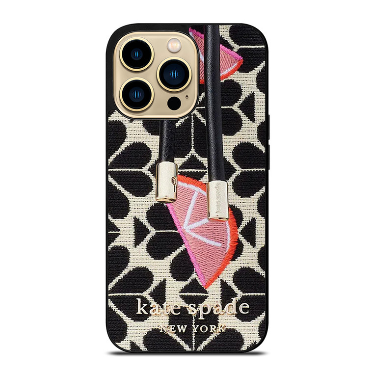 KATE SPADE JACQUARD GRAPEFRUITS iPhone 14 Pro Max Case Cover