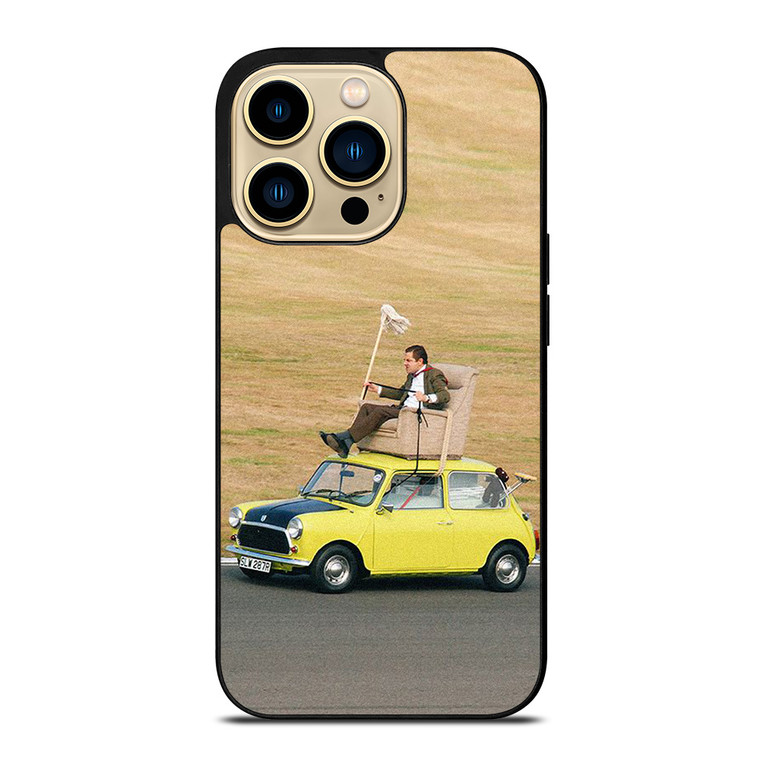 MINI COOPER MR BEAN FUNNY iPhone 14 Pro Max Case Cover