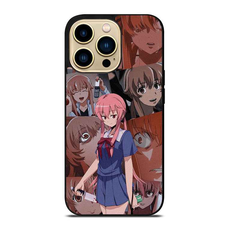 MIRAI NIKKI ANIME COLLAGE iPhone 14 Pro Max Case Cover