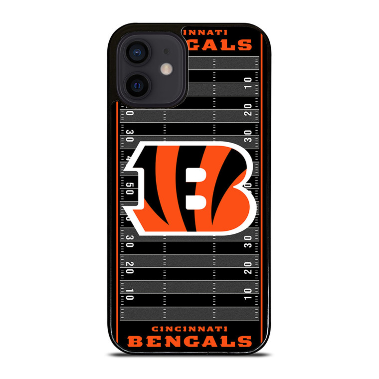 CINCINNATI BENGALS FOOTBALL FIELD iPhone 12 Mini Case Cover