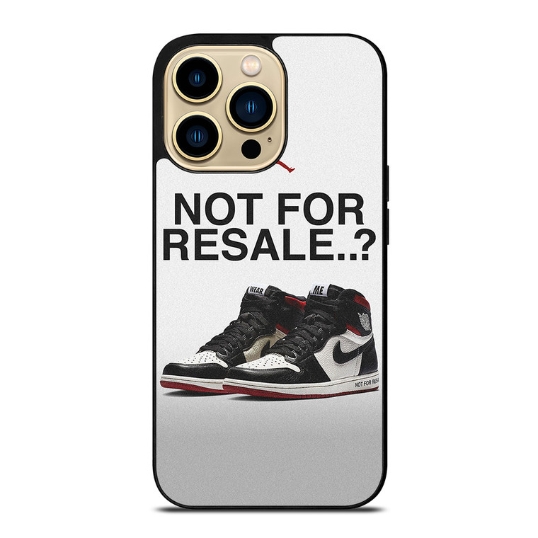 NIKE AIR JORDAN RETRO NOT FOR RESALE iPhone 14 Pro Max Case Cover
