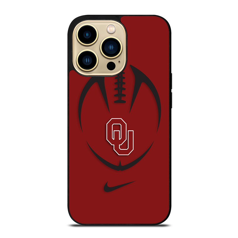 OKLAHOMA UNIVERSITY FOOTBALL iPhone 14 Pro Max Case Cover
