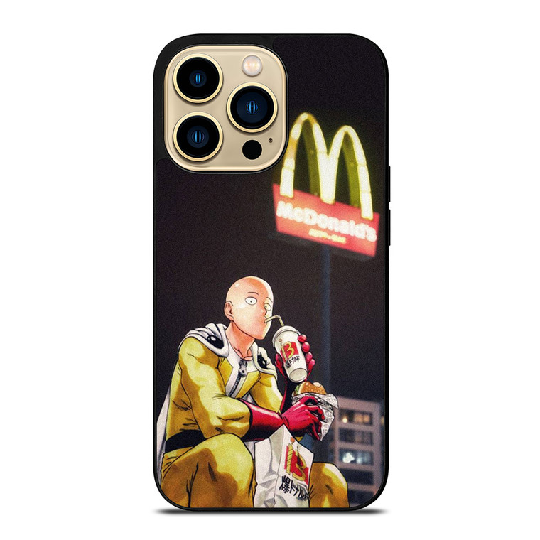 ONE PUNCH MAN X MCDONALD'S iPhone 14 Pro Max Case Cover