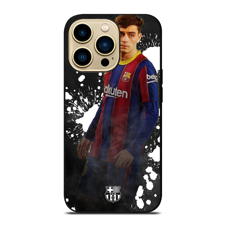 PEDRI GONZALEZ BARCELONA FC iPhone 14 Pro Max Case Cover