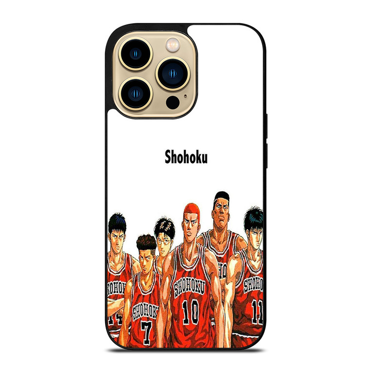 SLAM DUNK SHOHOKU HIGH ANIME iPhone 14 Pro Max Case Cover