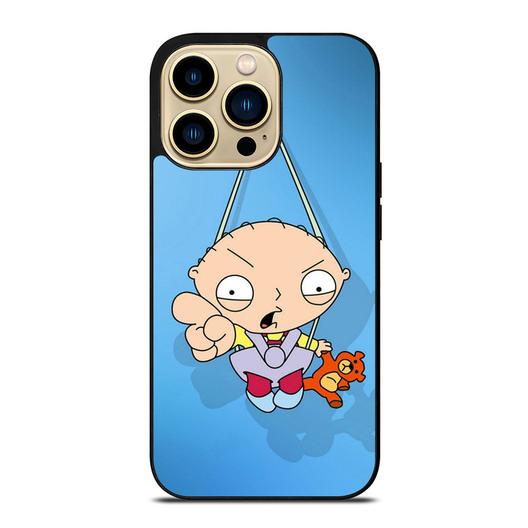 STEWIE GRIFFIN FAMILY GUY HANGING iPhone 14 Pro Max Case Cover