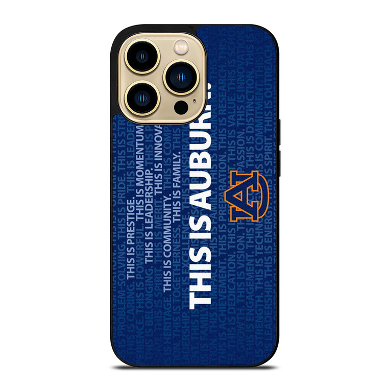 THIS IS AUBURN TIGERS FOOTBALL iPhone 14 Pro Max Case Cover