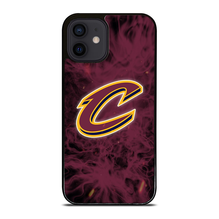 CLEVELAND CAVALIERS BASKETBALL NBA FIRE iPhone 12 Mini Case Cover