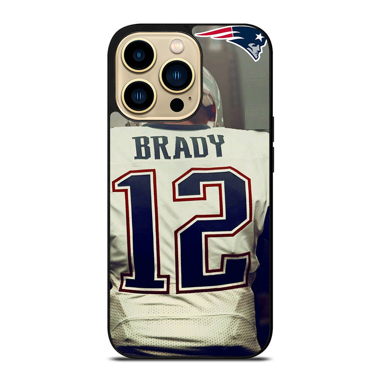 TOM BRADY JERSEY NEW ENGLAND PATRIOTS iPhone 14 Pro Max Case Cover