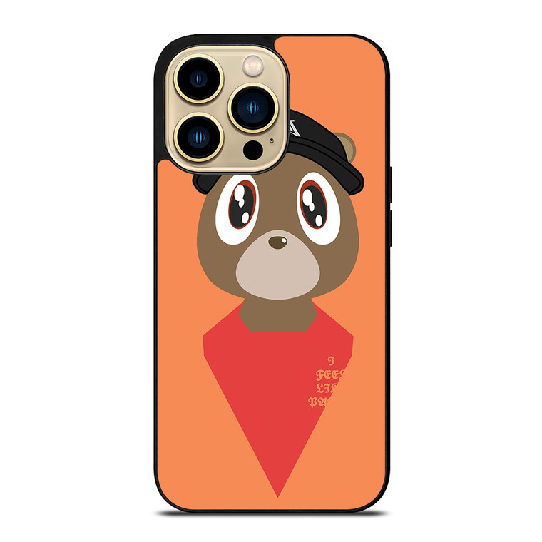 YEEZY BEAR I FEEL LIKE PABLO iPhone 14 Pro Max Case Cover