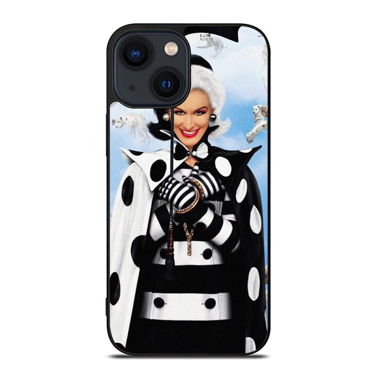101 DALMATIANS CRUELLA DE VIL DISNEY iPhone 14 Plus Case Cover
