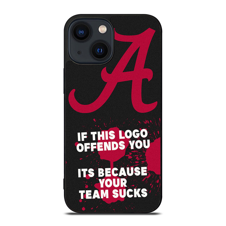 ALABAMA CRIMSON TIDE FOOTBALL FUNNY iPhone 14 Plus Case Cover