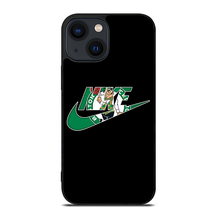 BOSTON CELTICS NIKE SWOOSH iPhone 14 Plus Case Cover