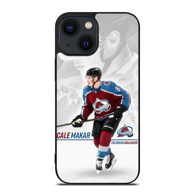CALE MAKAR COLORADO AVALANCHE HOCKEY iPhone 14 Plus Case Cover
