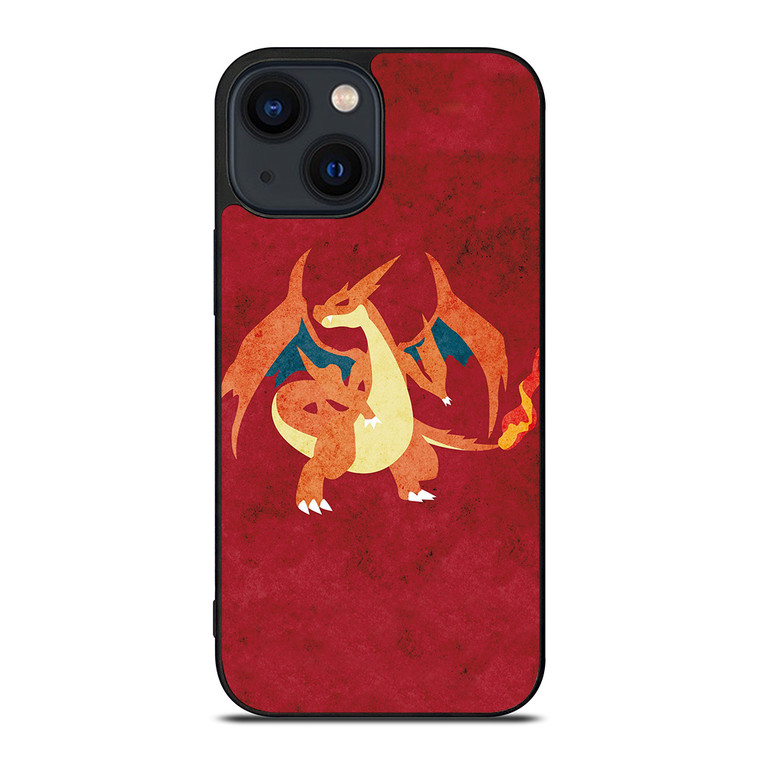 CHARIZARD LIZARDON POKEMON ICON iPhone 14 Plus Case Cover