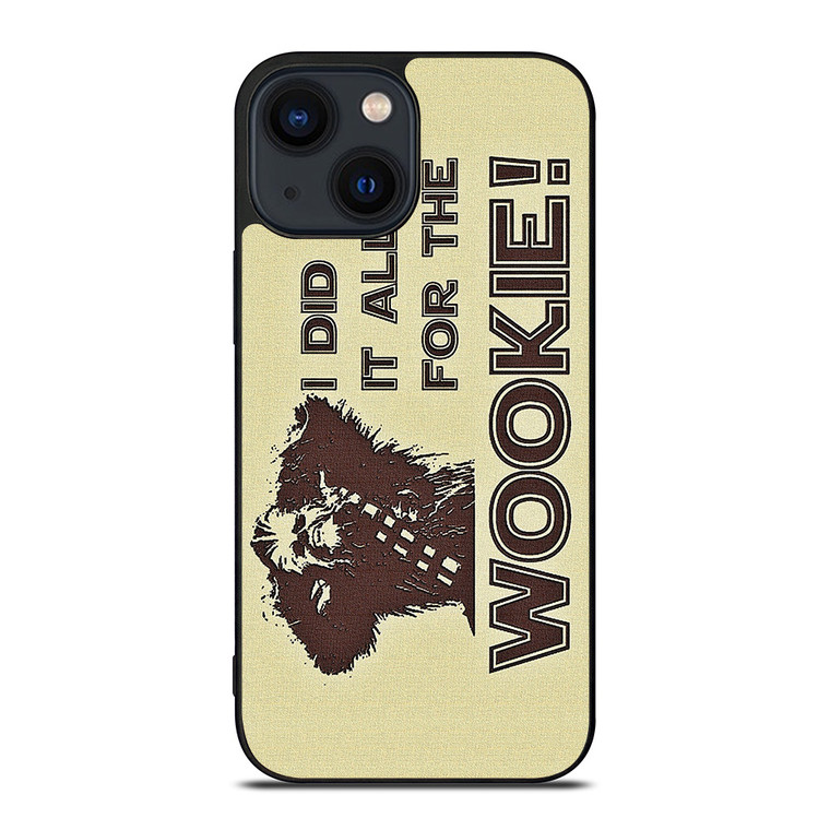 CHEWBACCA WOOKIE STAR WARS iPhone 14 Plus Case Cover
