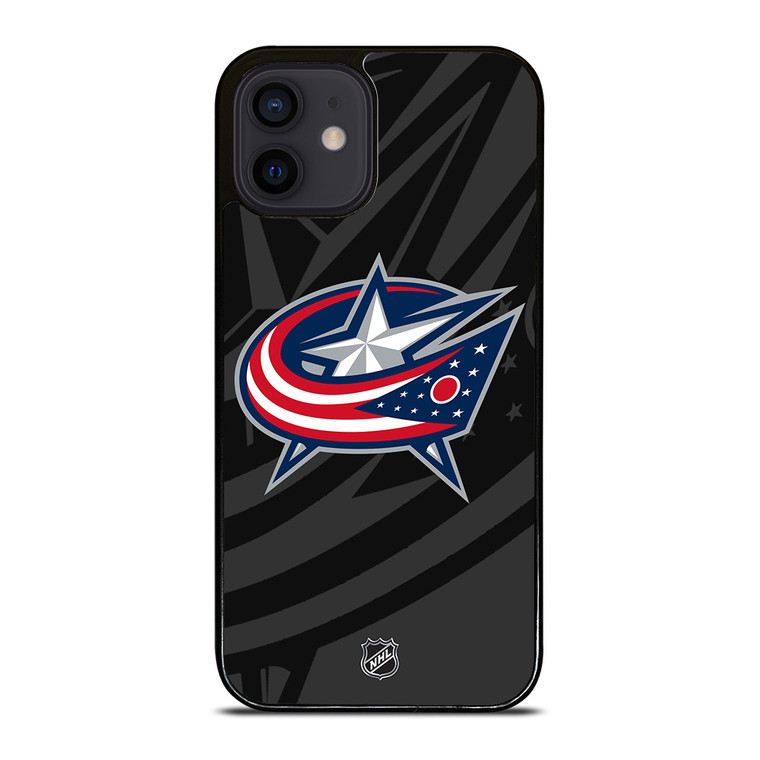 COLUMBUS BLUE JACKETS NHL TEAM iPhone 12 Mini Case Cover