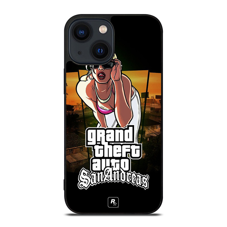 GTA GRAND THEFT AUTO SAN ANDREAS iPhone 14 Plus Case Cover