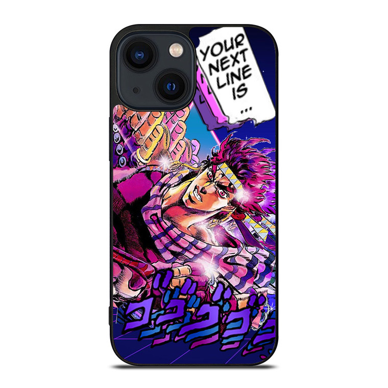 JOSEPH JOESTAR JOJO BIZARRE ADVENTURE iPhone 14 Plus Case Cover