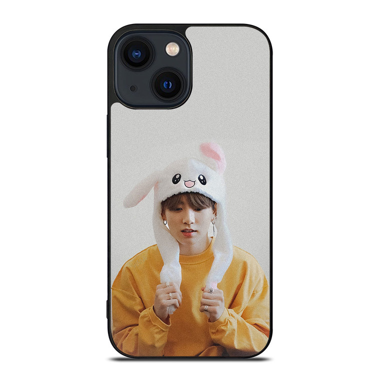 JUNGKOOK BTS BANGTAN BOYS BUNNY HAT iPhone 14 Plus Case Cover