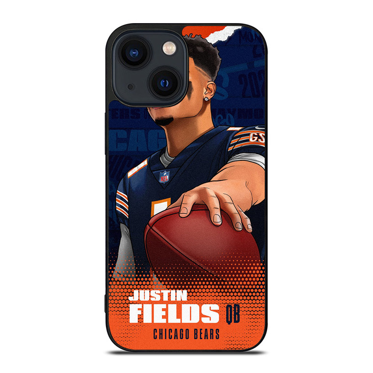 JUSTIN FIELDS CHICAGO BEARS iPhone 14 Plus Case Cover
