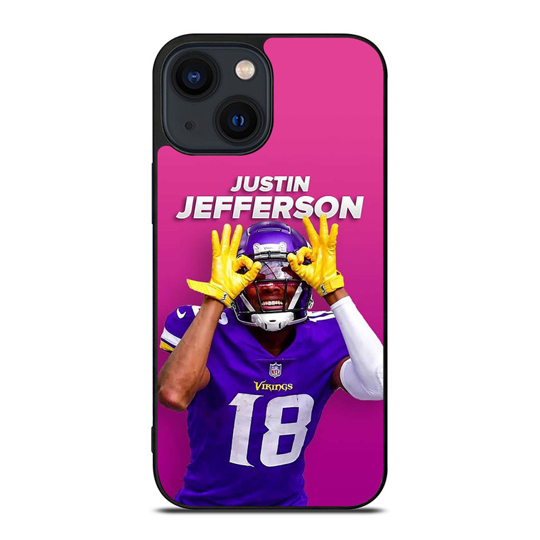 JUSTIN JEFFERSON MINNESOTA VIKINGS iPhone 14 Plus Case Cover