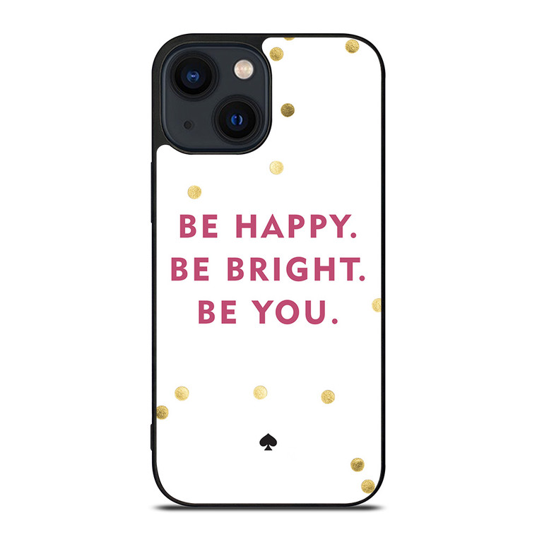 KATE SPADE NEW YORK QUOTES iPhone 14 Plus Case Cover