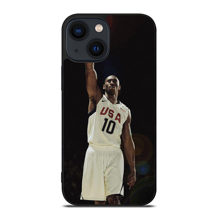 KOBE BRYANT USA BASKETBALL iPhone 14 Plus Case Cover
