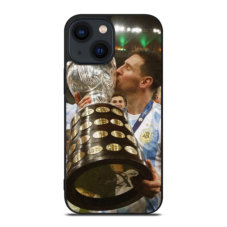 LIONEL MESSI COPA AMERICA 2 iPhone 14 Plus Case Cover LIONEL MESSI COPA AMERICA 2 iPhone 14 Plus Case Cover