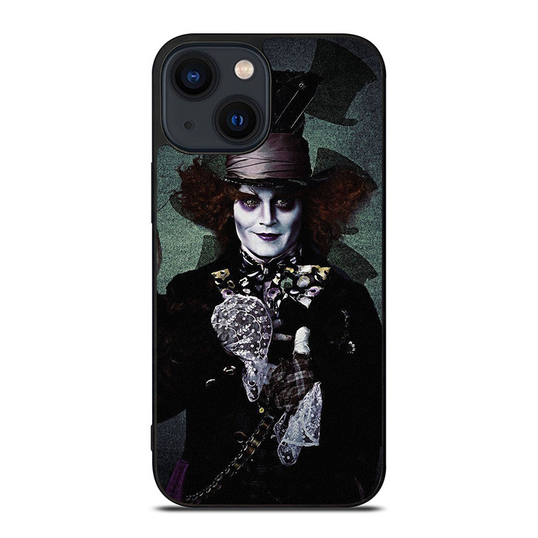 MAD HATTER ALICE IN WONDERLAND iPhone 14 Plus Case Cover MAD HATTER ALICE IN WONDERLAND iPhone 14 Plus Case Cover