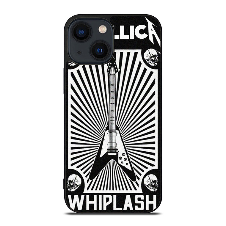 METALLICA WHIPLASH GUITAR iPhone 14 Plus Case Cover
