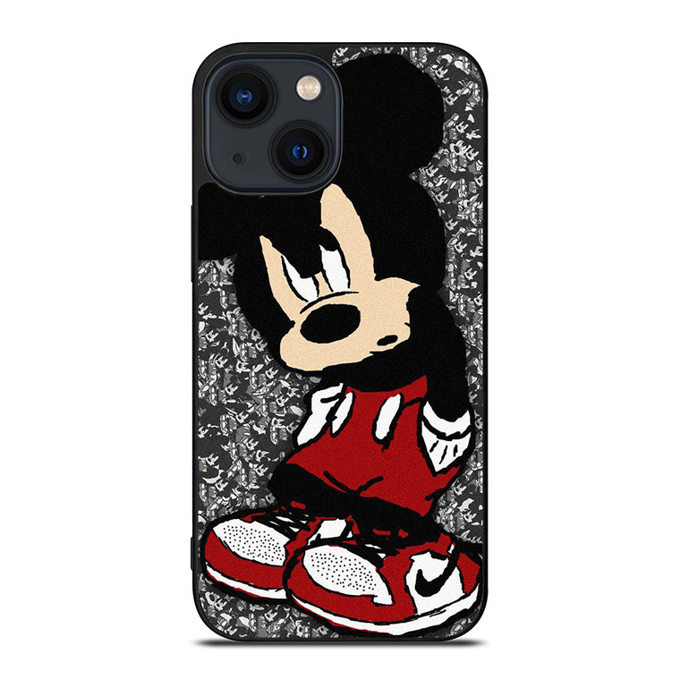 MIKCEY MOUSE DOPE AIR JORDAN iPhone 14 Plus Case Cover