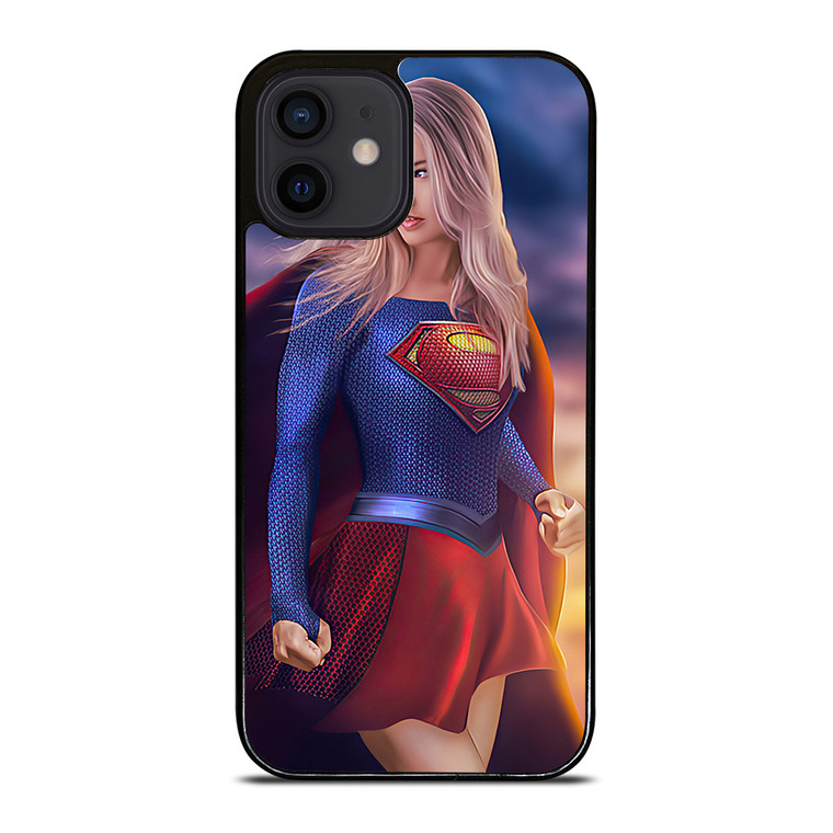 DC SUPERGIRL CARTOON iPhone 12 Mini Case Cover