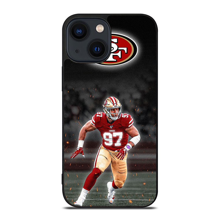 NICK BOSA SAN FRANCISCO 49ERS iPhone 14 Plus Case Cover