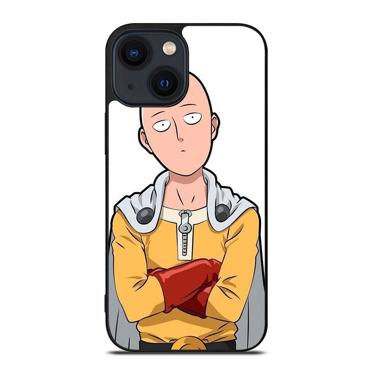 ONE PUNCH MAN SAITAMA FUNNY iPhone 14 Plus Case Cover