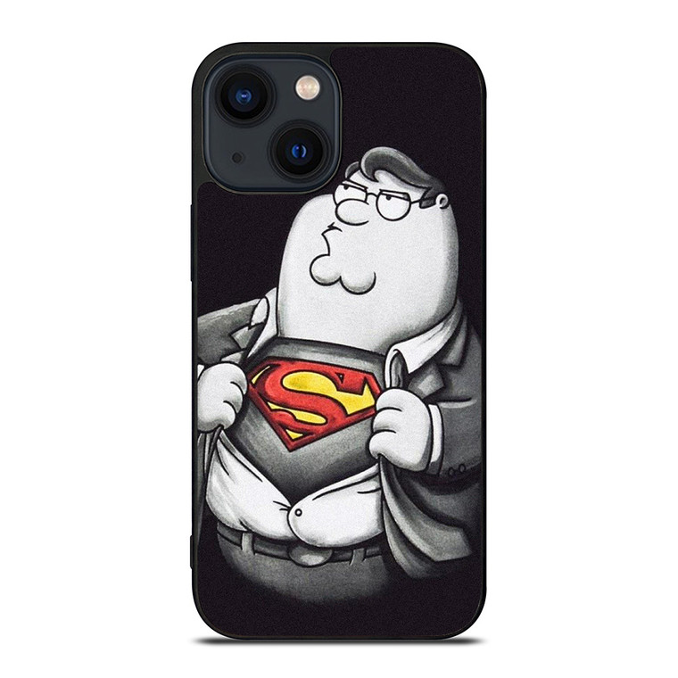 PETER GRIFFIN FAMILY GUY SUPERMAN iPhone 14 Plus Case Cover