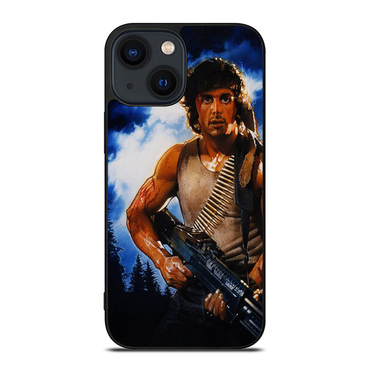 RAMBO FIRST BLOOD CLASSIC MOVIES iPhone 14 Plus Case Cover