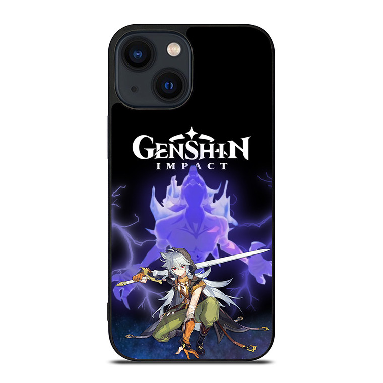 RAZOR GENSHIN IMPACT GAMES 2 iPhone 14 Plus Case Cover