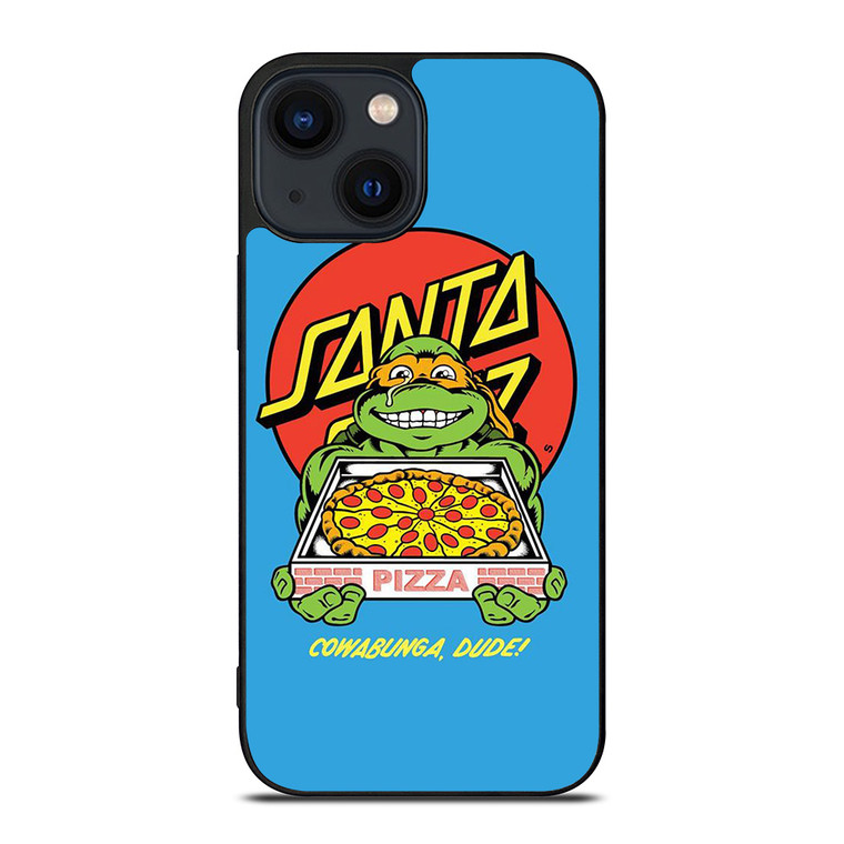 SANTA CRUZ SKATEBOARD X NINJA TURTLES iPhone 14 Plus Case Cover