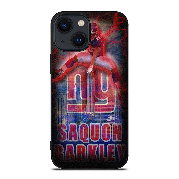 SAQUON BARKLEY NEW YORK GIANTS NFL iPhone 14 Plus Case Cover