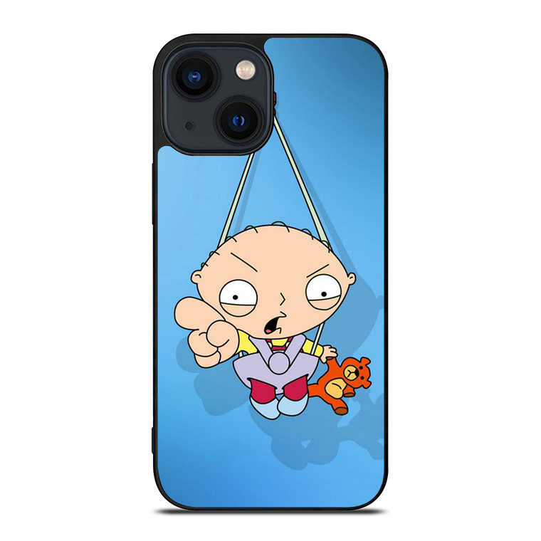 STEWIE GRIFFIN FAMILY GUY HANGING iPhone 14 Plus Case Cover