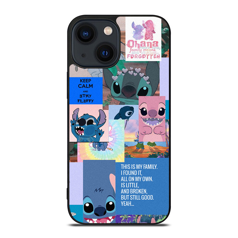STITCH CARTOON COLLAGE 2 iPhone 14 Plus Case Cover STITCH CARTOON COLLAGE 2 iPhone 14 Plus Case Cover