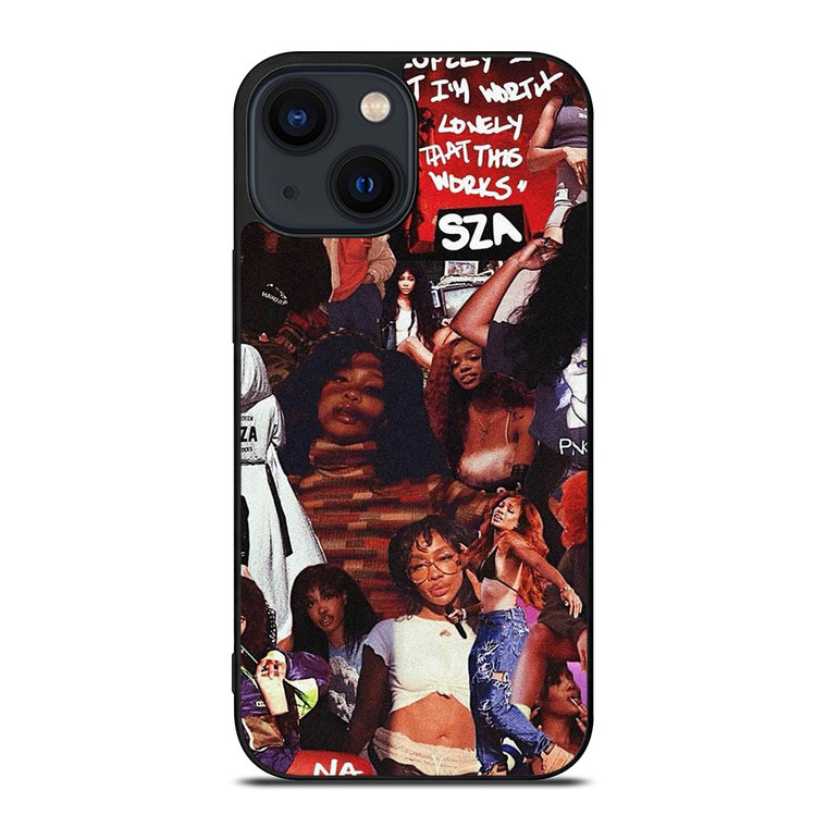 SZA COLLAGE iPhone 14 Plus Case Cover