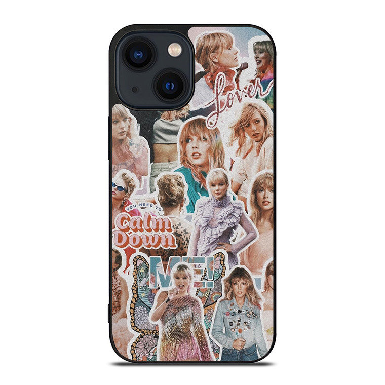 TAYLOR SWIFT AESTHETIC COLLAGE iPhone 14 Plus Case Cover